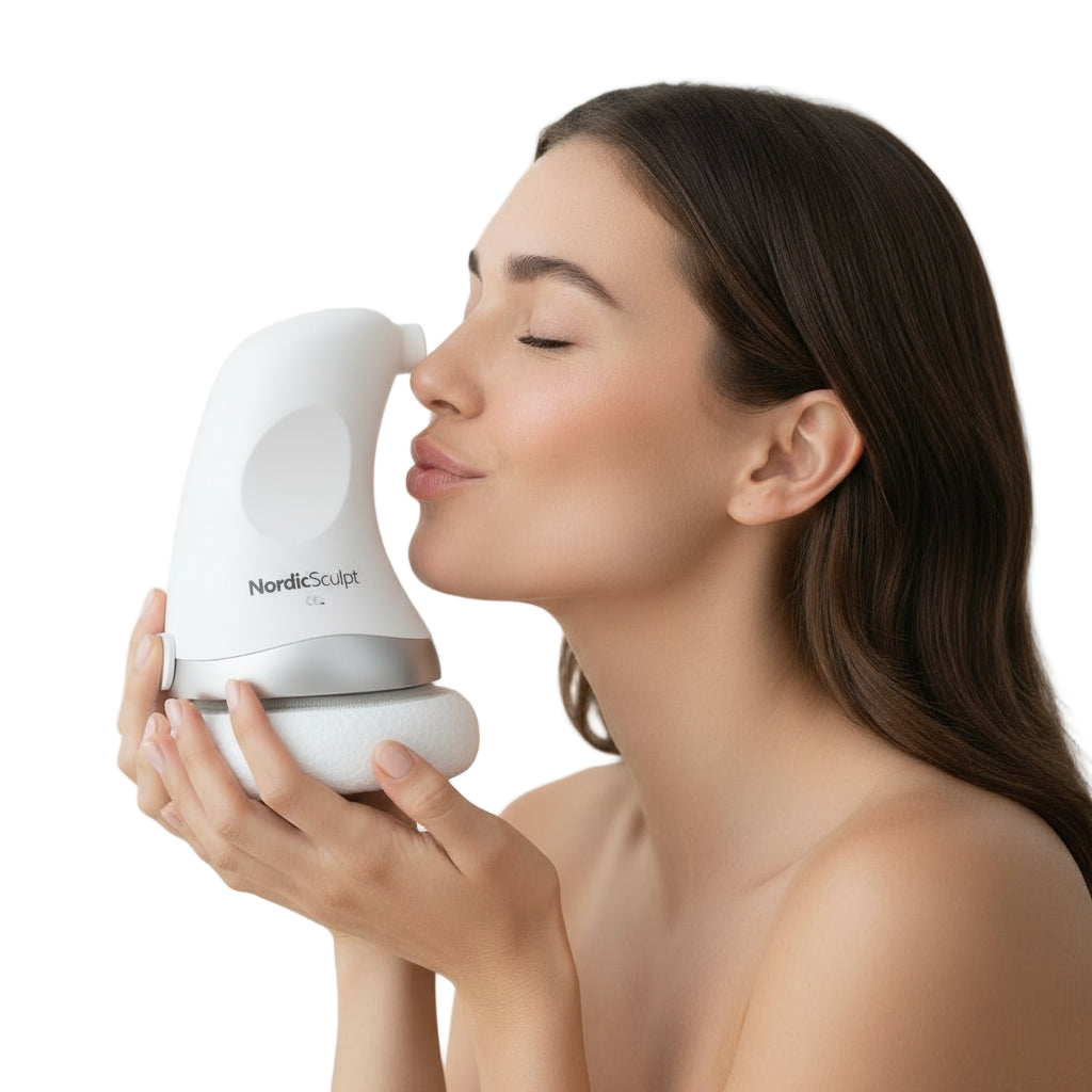 White NordicSculpt device on a white background